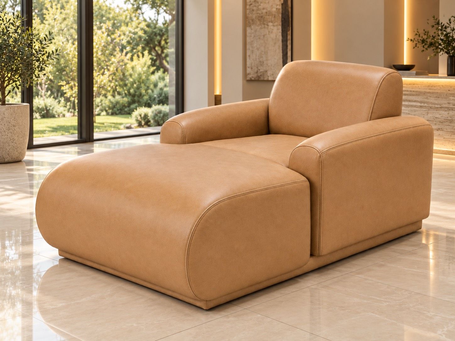 LATIVA 1 SEATER + LOVE SEAT - LEATHER