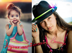 Photo sur gateau sucre Montage Duo 20 par 27 cm