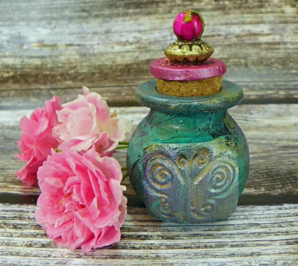 Apothecary Jar Mini-Butterfly 1