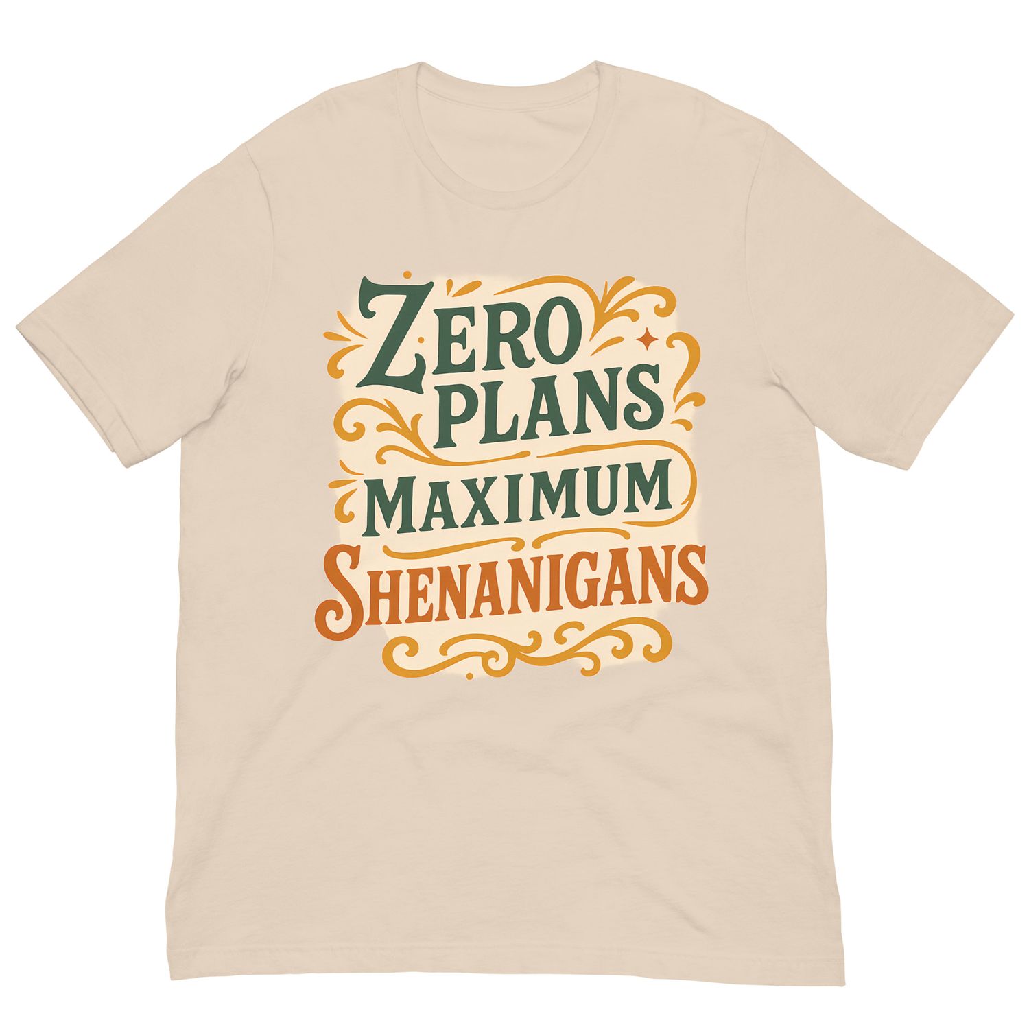 Zero Plans Maximum Shenanigans Tee
