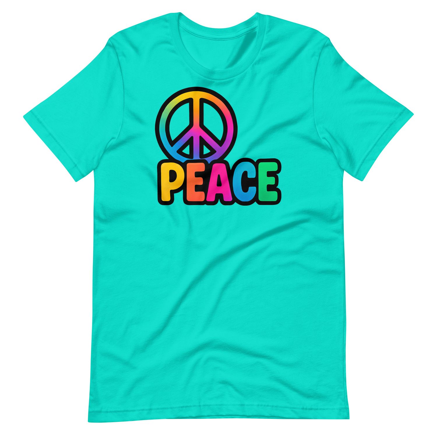 Peace Symbol Retro Graphic Tee