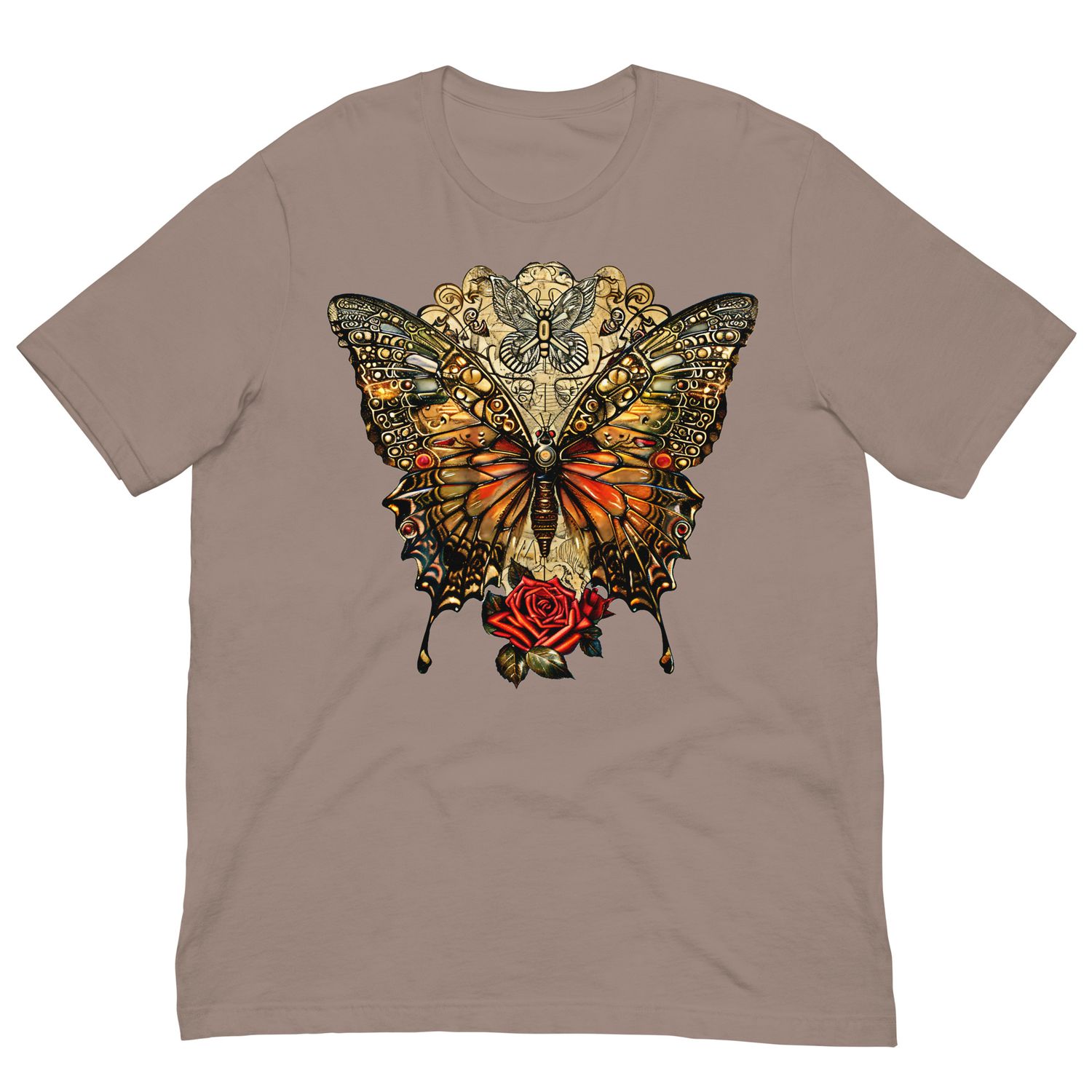 Gilded Wings – Baroque Butterfly & Bloom Tee