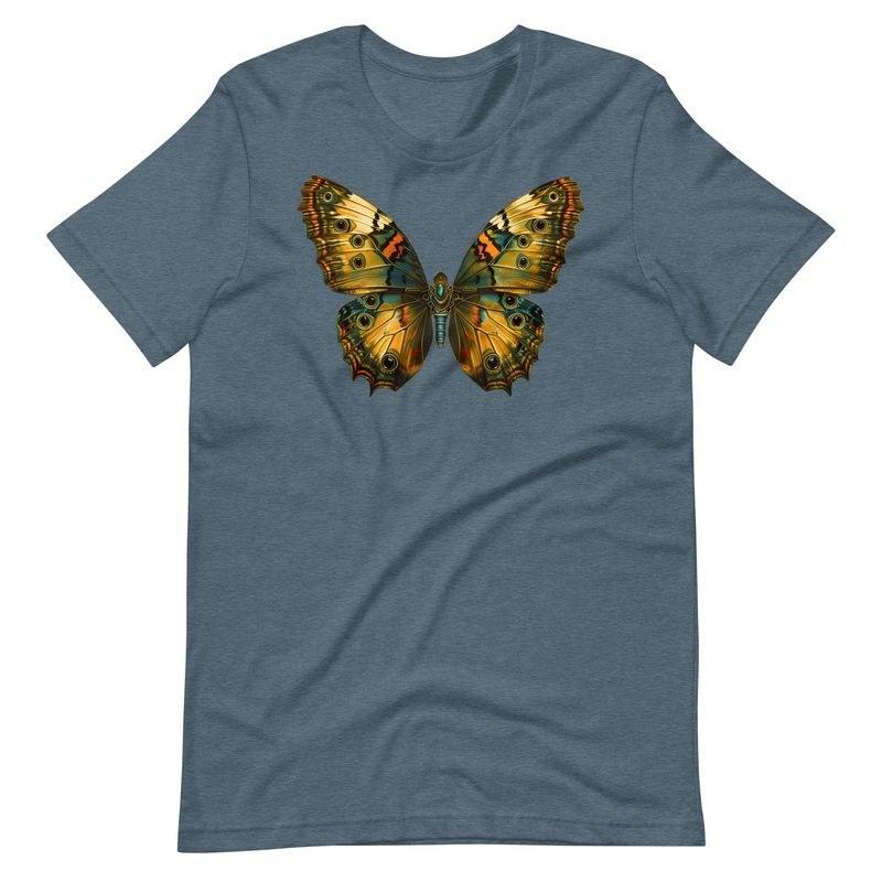 Golden Nocturne – Shadowed Butterfly Tee Golden Nocturne – Shadowed Butterfly Tee