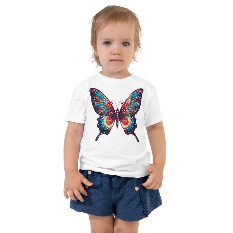 Butterfly Toddler Short Sleeve Tee