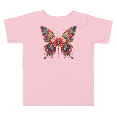 Butterfly Toddler Short Sleeve Tee Butterfly Toddler Short Sleeve Tee