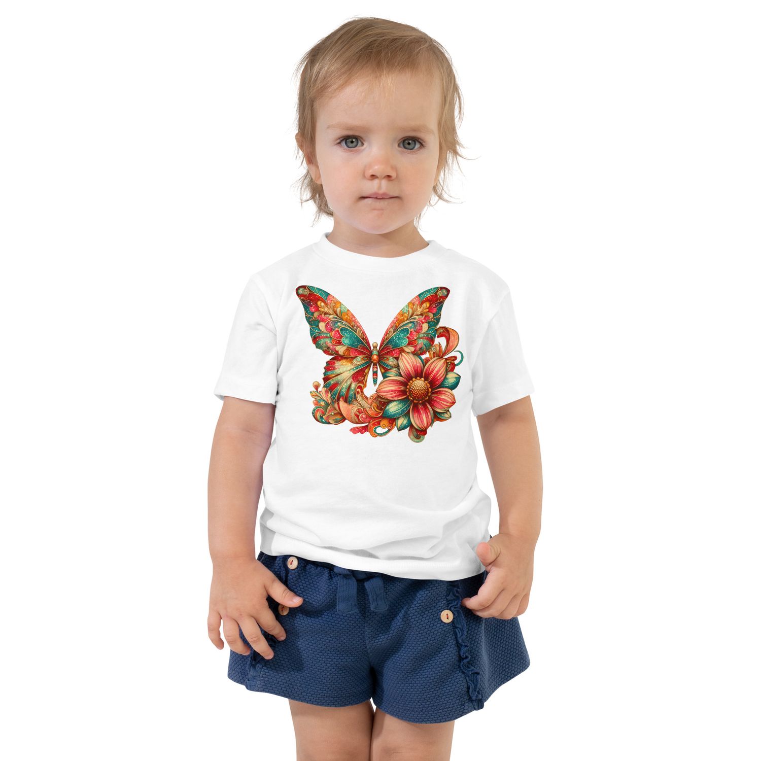 Butterfly Toddler Short Sleeve Tee