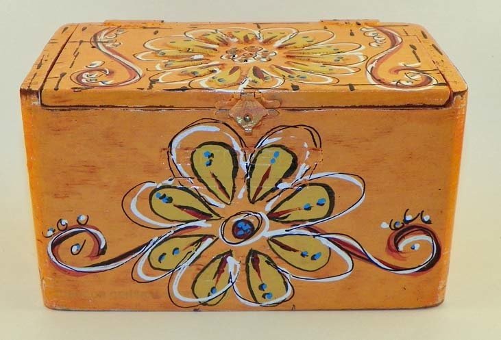 Hand Painted Box