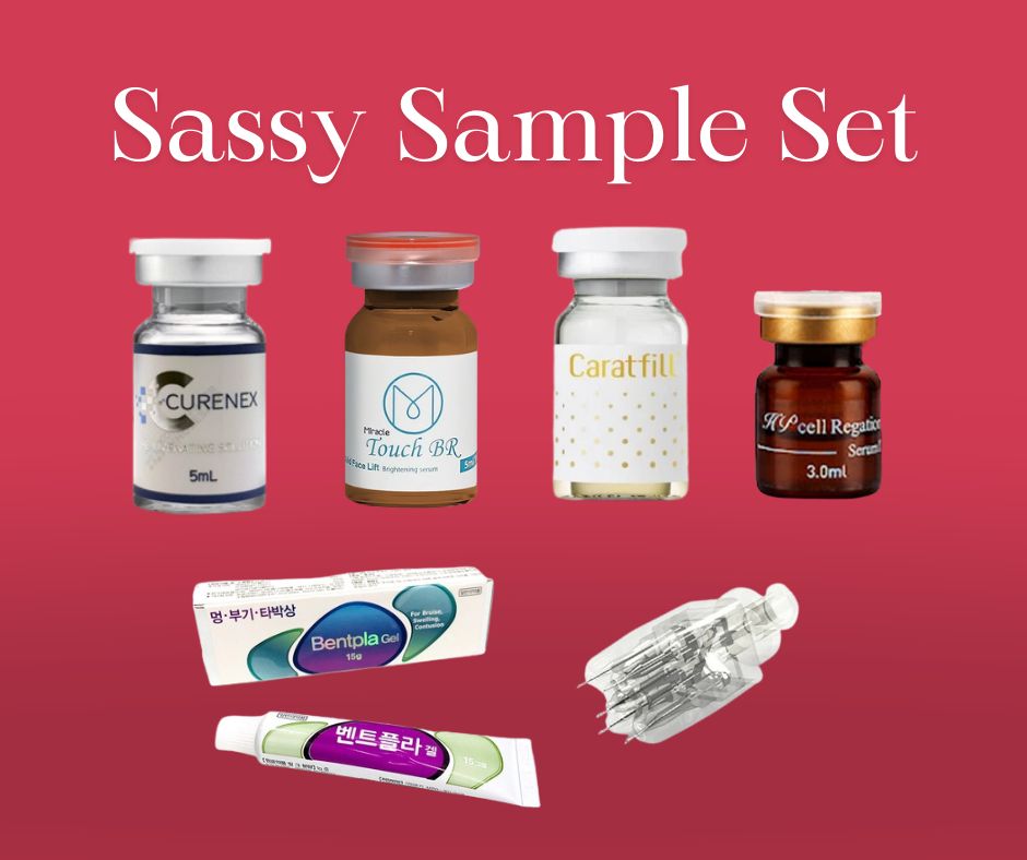 Sassy Sample Glow & Brightening Set