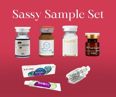 Sassy Sample Glow & Brightening Set Sassy Sample Glow & Brightening Set