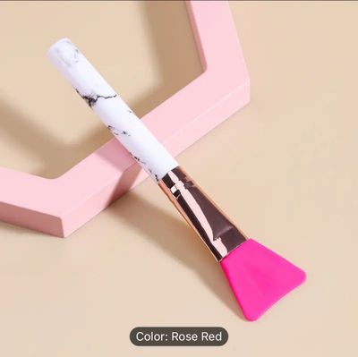 1 pc Silicone Spatula - Rose Red