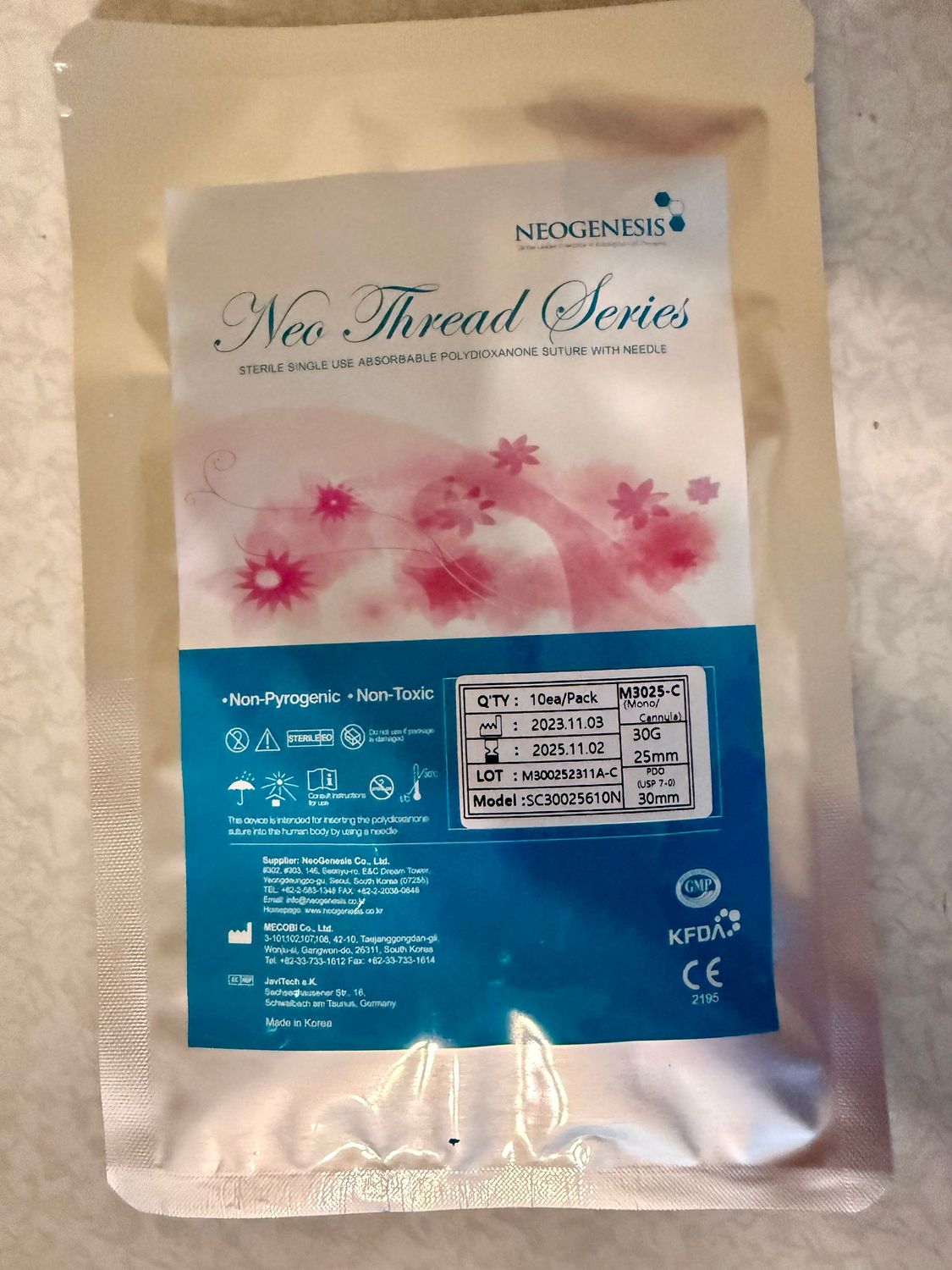Neogenesis PDO Eye 30x25 C 10 pack