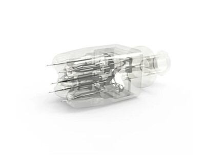 Crystal 5-Pin Needle Cartridge (32G × 2.0 mm) Crystal 5-pin 32G 2.0 mm needle cartridge