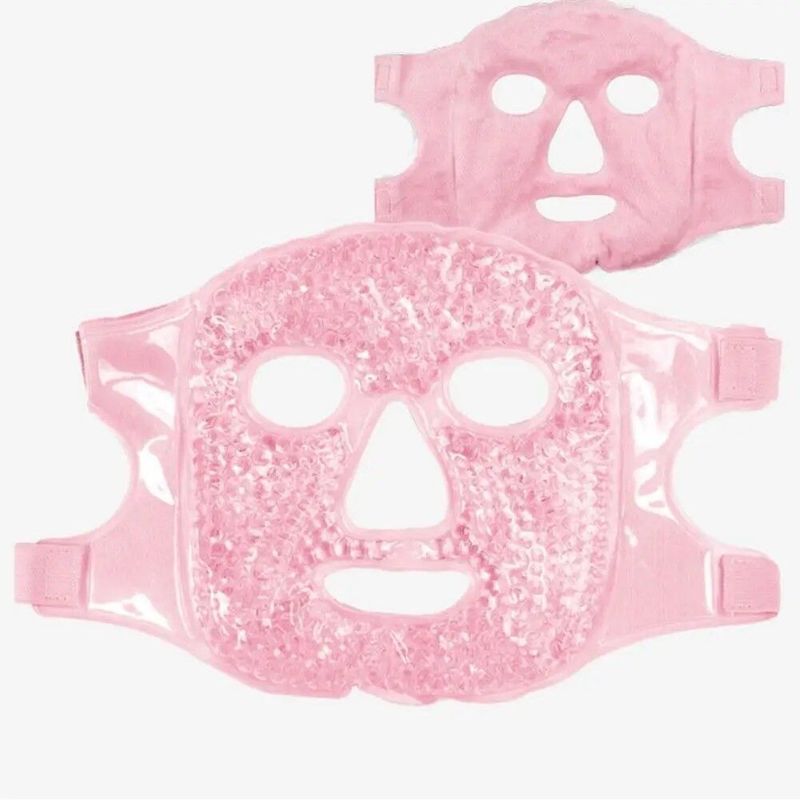 Reusable Hot & Cold Gel Face Mask Reusable hot and cold gel face mask with adjustable straps