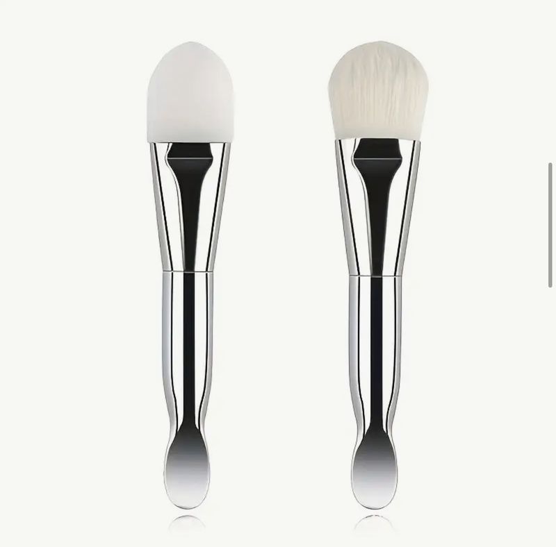 Facial Mask Applicators – Brush & Spatula (Set of 2) Facial Mask Applicators – Brush & Spatula (Set of 2)