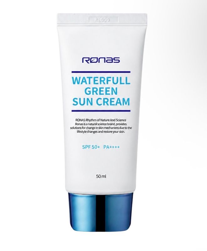 Ronas Waterfull Green Sun Cream SPF 50+ PA++++ Ronas Waterfull Green Sun Cream SPF 50+ PA++++