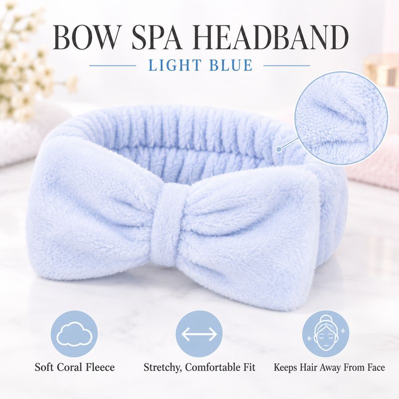 Facial Spa Headband - Blue Facial Spa Headband - Blue