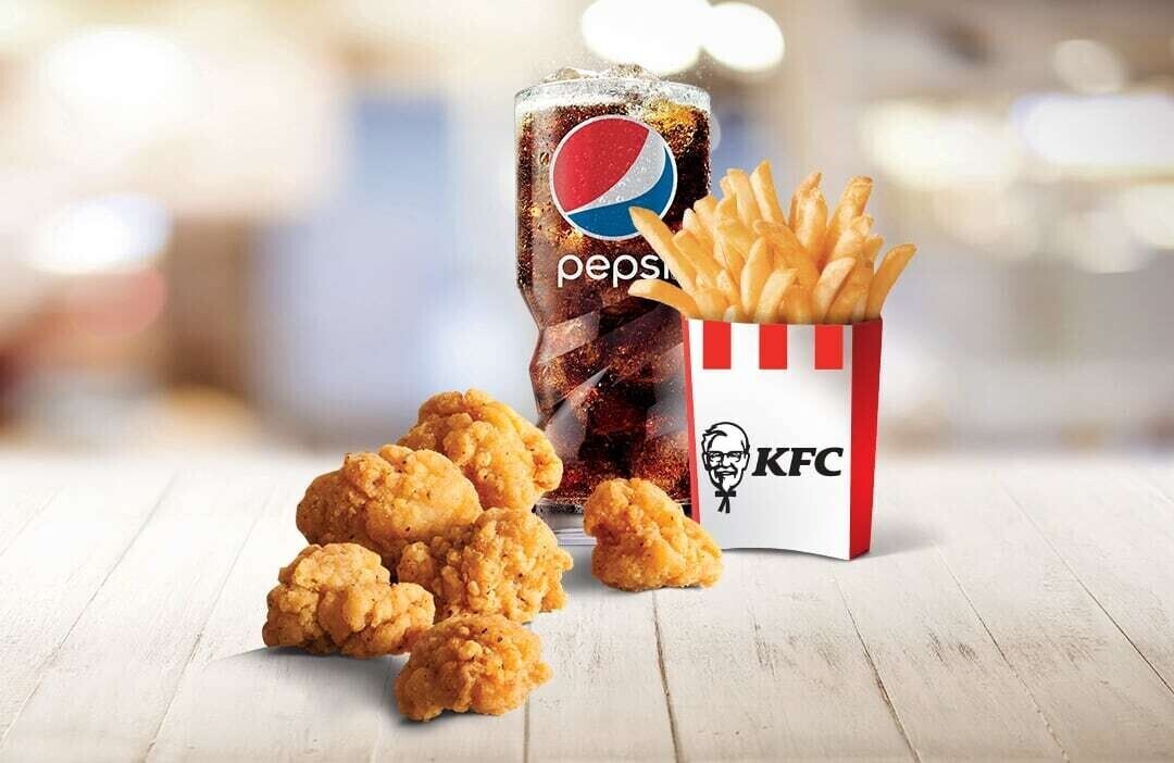 Popcorn Chicken (SM) Combo