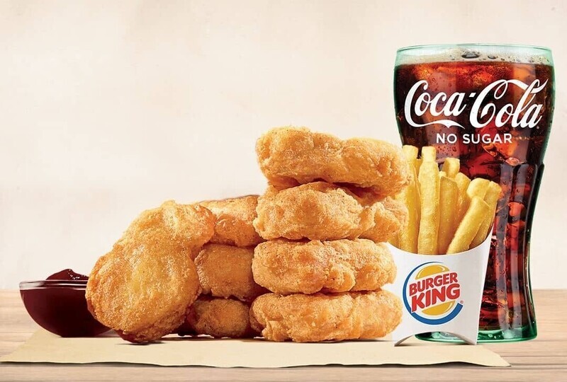8 pc chicken Nuggets combo #10