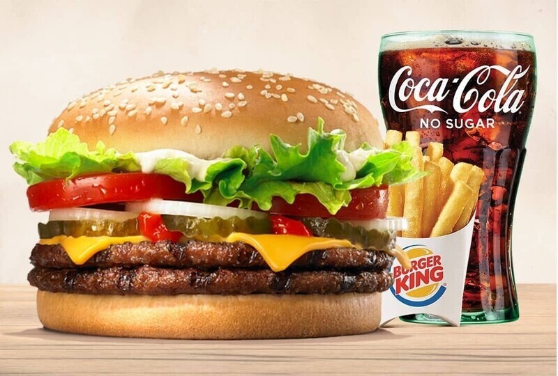 Double Whopper with Cheese Combo #2
