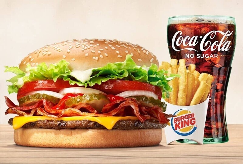 Whopper Cheese &amp; Bacon Combo #3