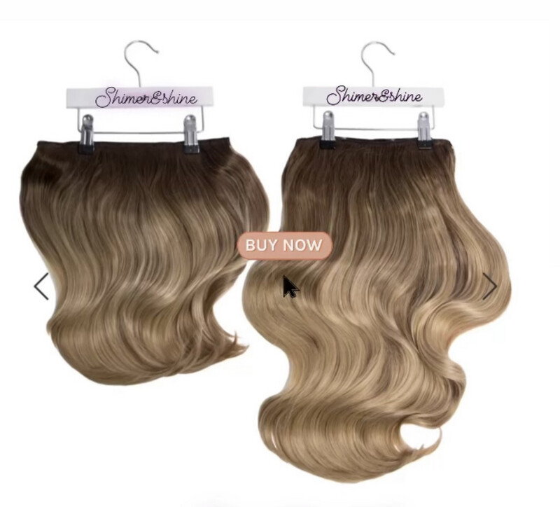 Clip On Hair Extention Brown
