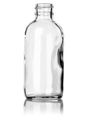 Clear White Glass Container/4oz / Serum Or Oil Storage