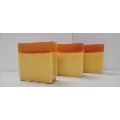 Turmeric Soap / Unmixed Solid and Clear
