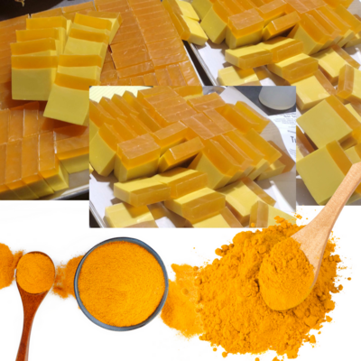 Turmeric Soap / Unmixed Solid and Clear