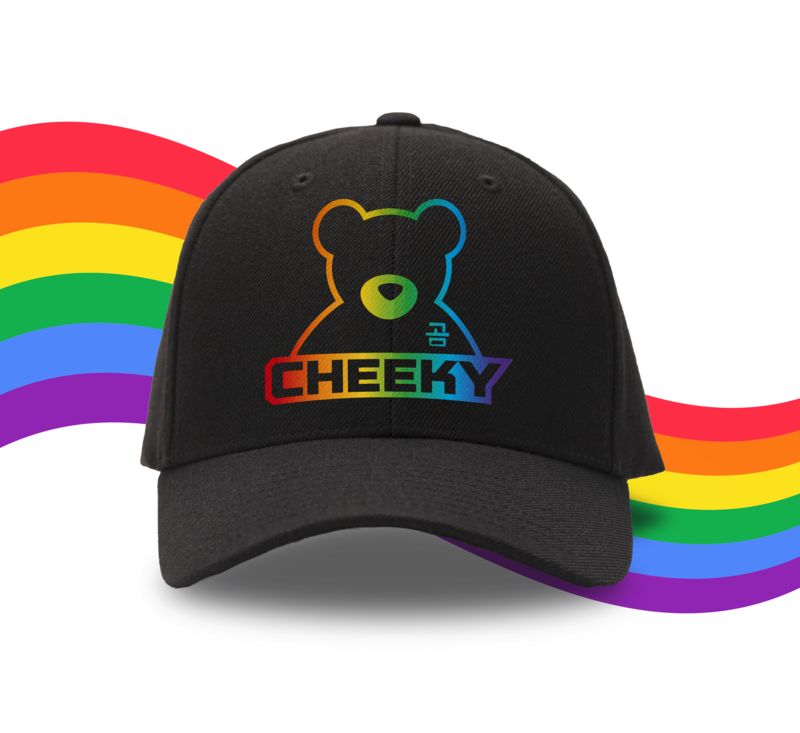 Cheeky Pride Hat Black