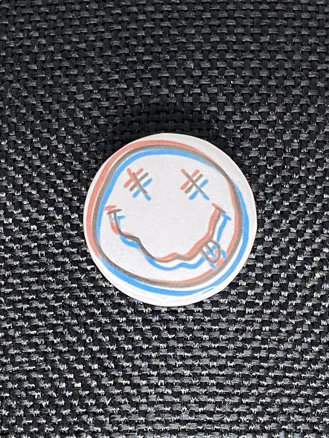 Nirvana Acid Smiley Face Badge