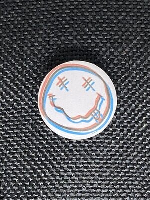 Nirvana Acid Smiley Face Badge