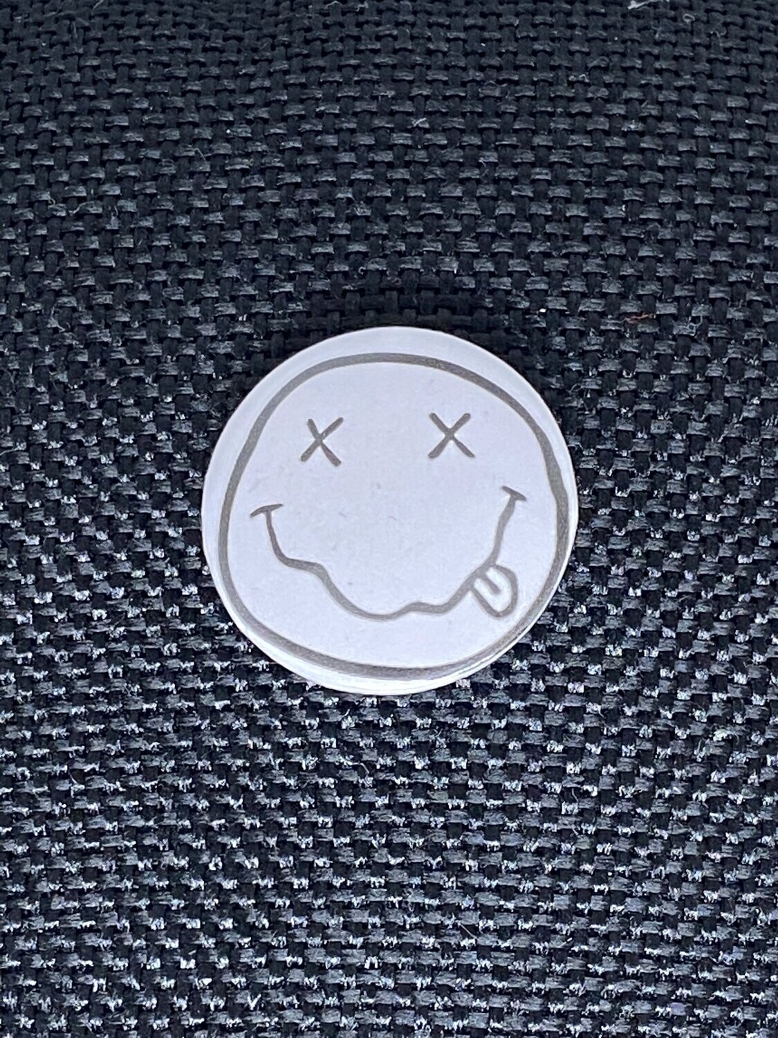 Nirvana Smiley Face Badge