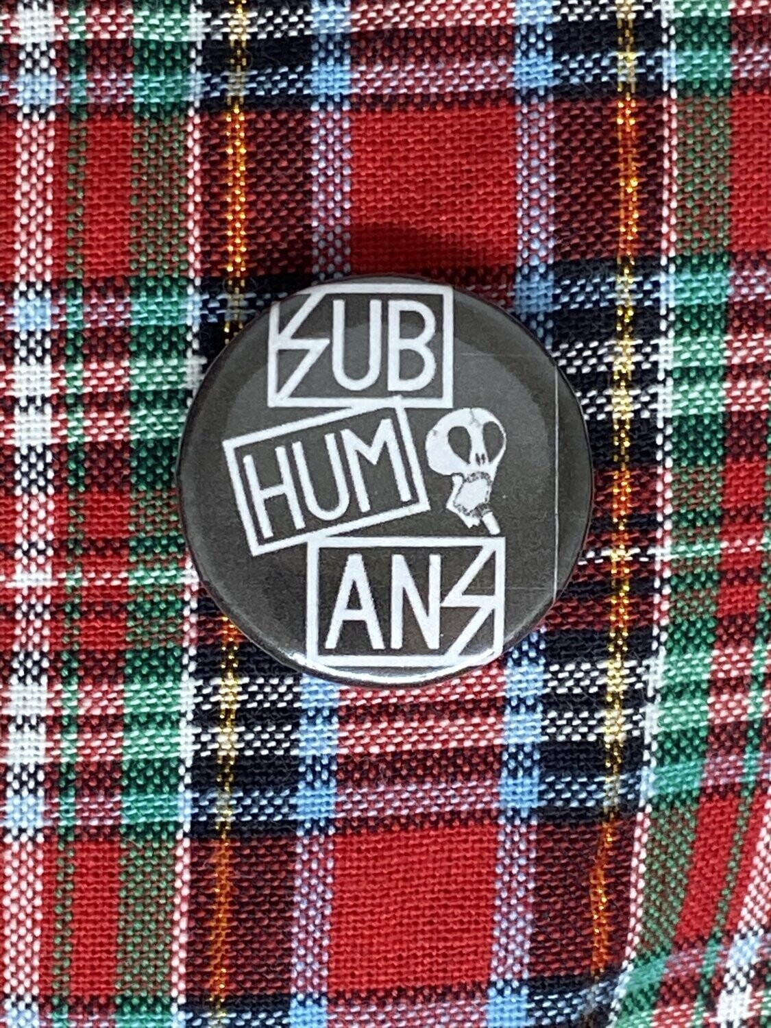 Subhumans  Badge