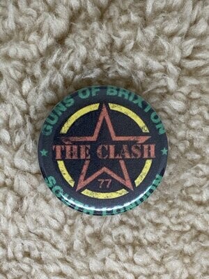 The Clash - Guns of Brixton Badge