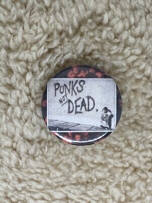 The Exploited - Punks Not Dead Badge