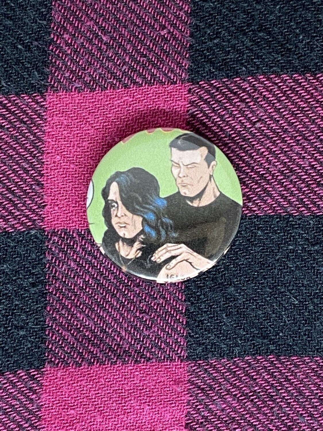 Glenn and Henry <3 Badge
