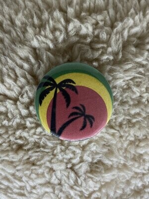 Reggae Palm Tree Badge