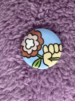 Idles flower Badge
