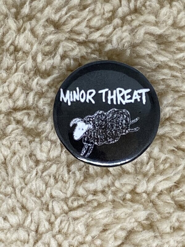 Minor Threat Badge