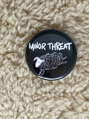 Minor Threat Badge