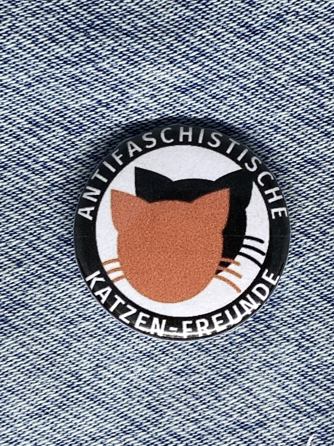 Antifa - Cat Badge
