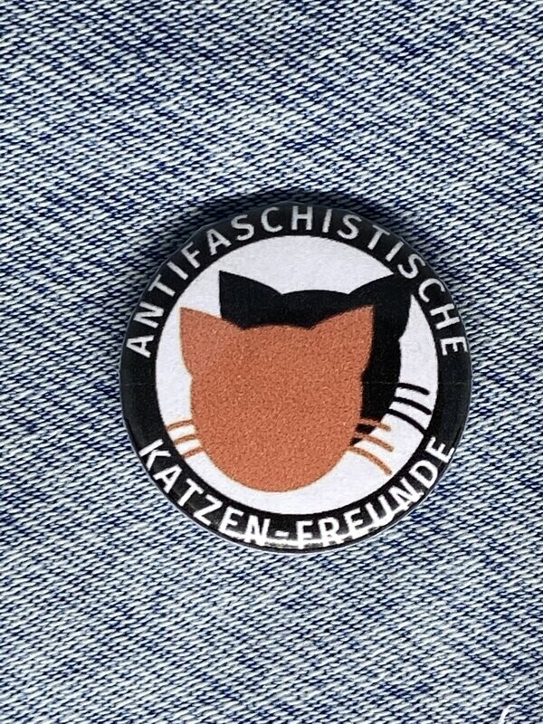 Antifa - Cat Badge