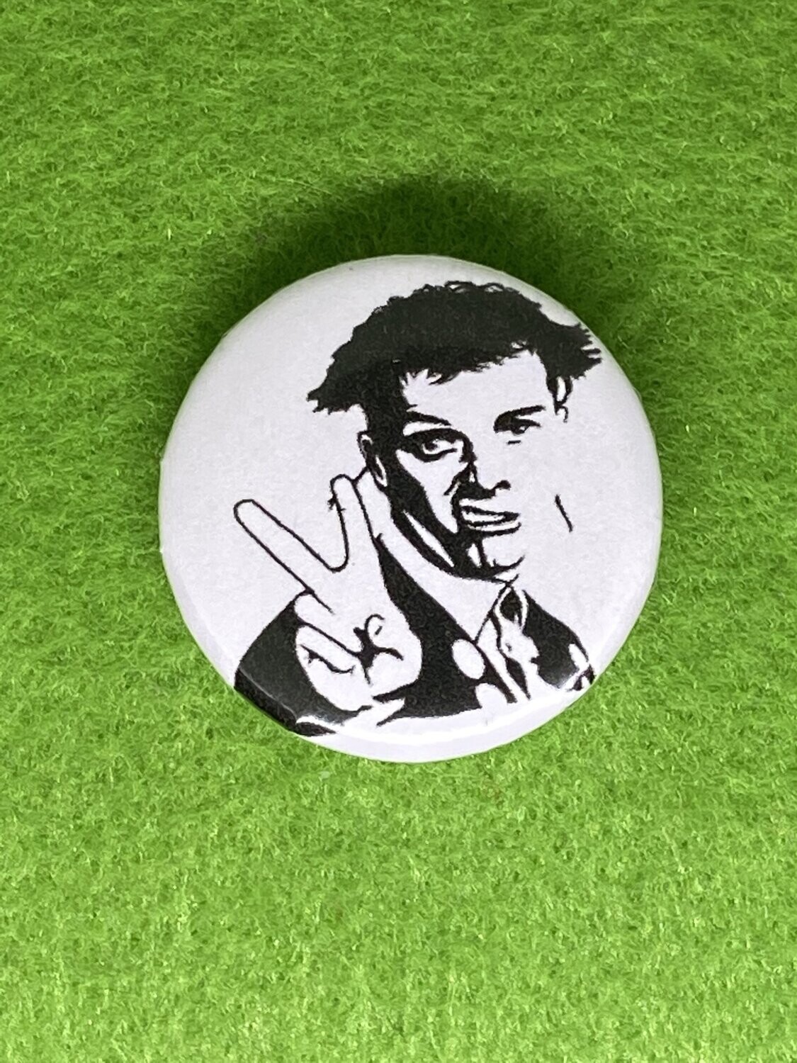 Rik Mayall Badge