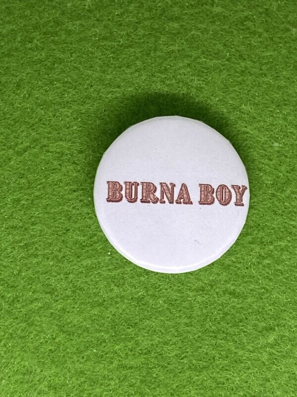 Burna Boy Badge