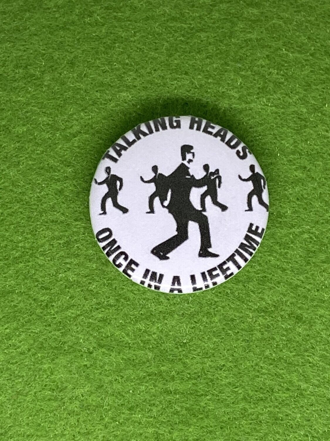 Talking Heads Badge