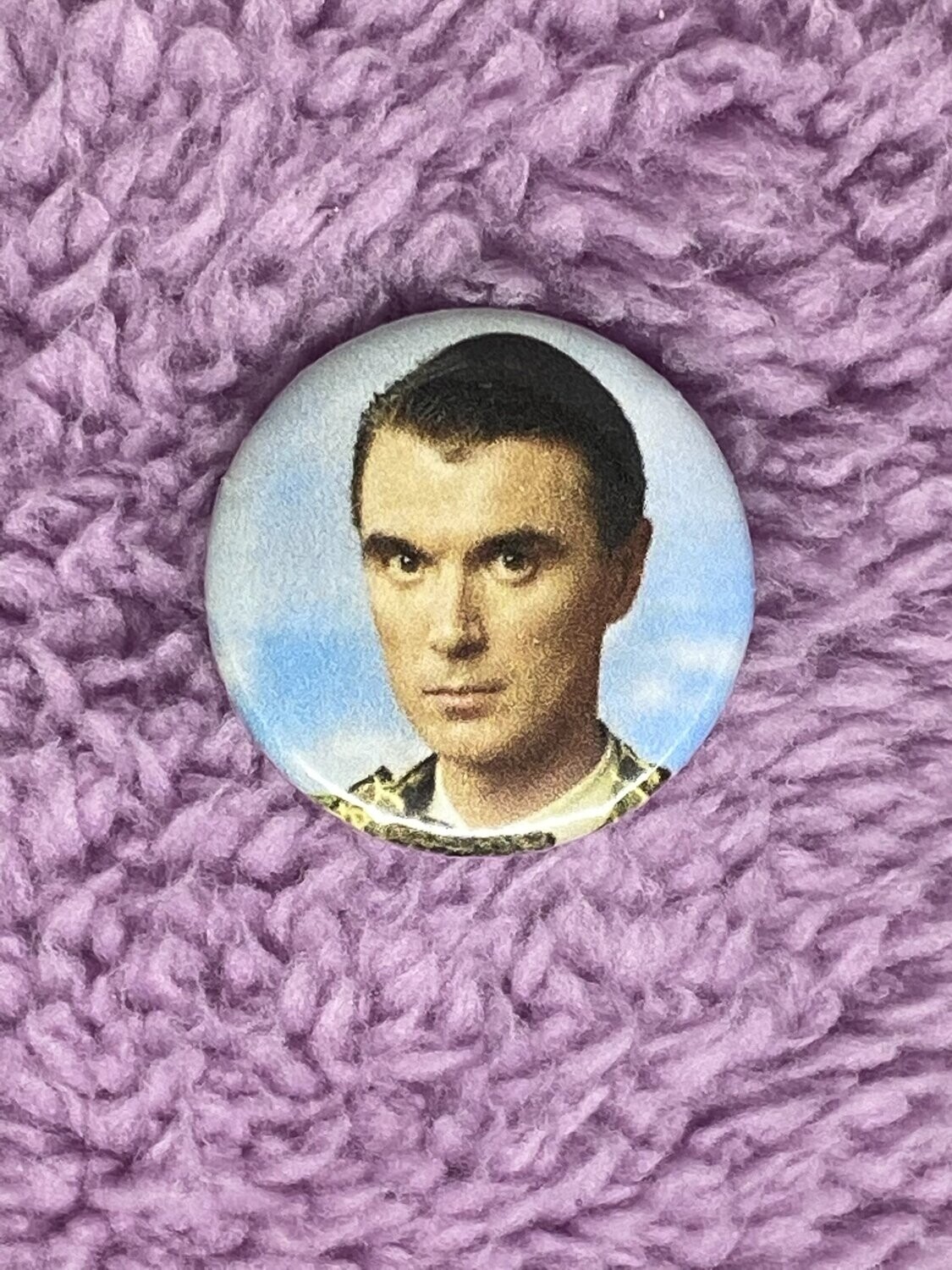 David Byrne Badge