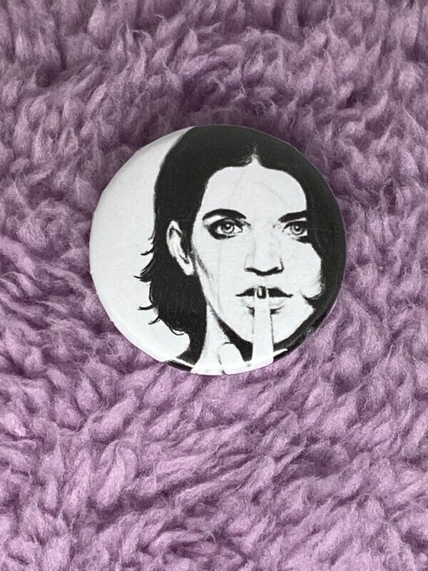 Placebo Brian Molko Badge