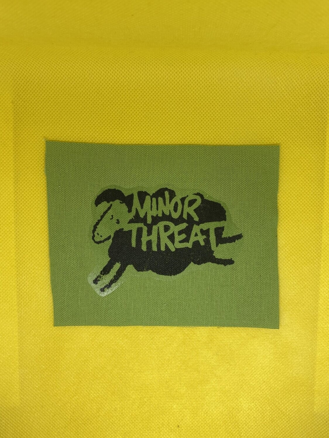 Minor Threat Patch green