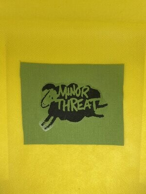 Minor Threat Patch green