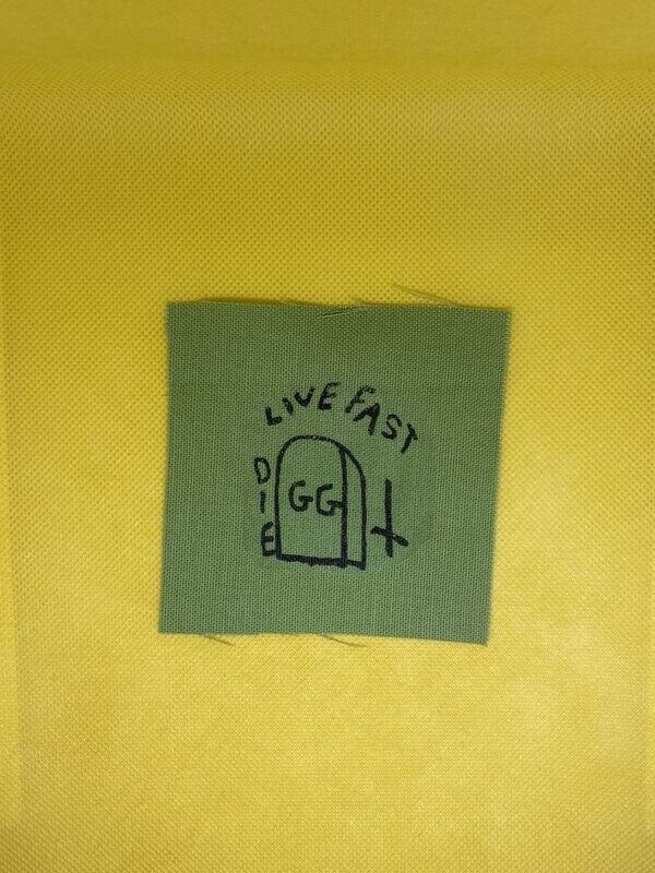 GG Allin Patch green